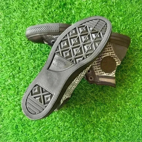 🍀New Converse Chuck Taylor All Star Ctas Hi Black / Black - Picture 6 of 7